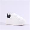 ASH Moby Rubber Platform Spikey Trainer - White Black